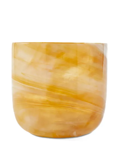 POLSPOTTEN small marble glass vase