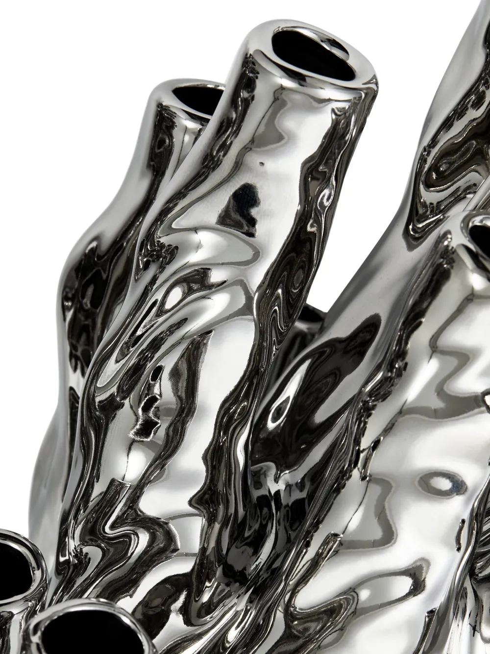  Polspotten Polish-finish Vase - Silver 