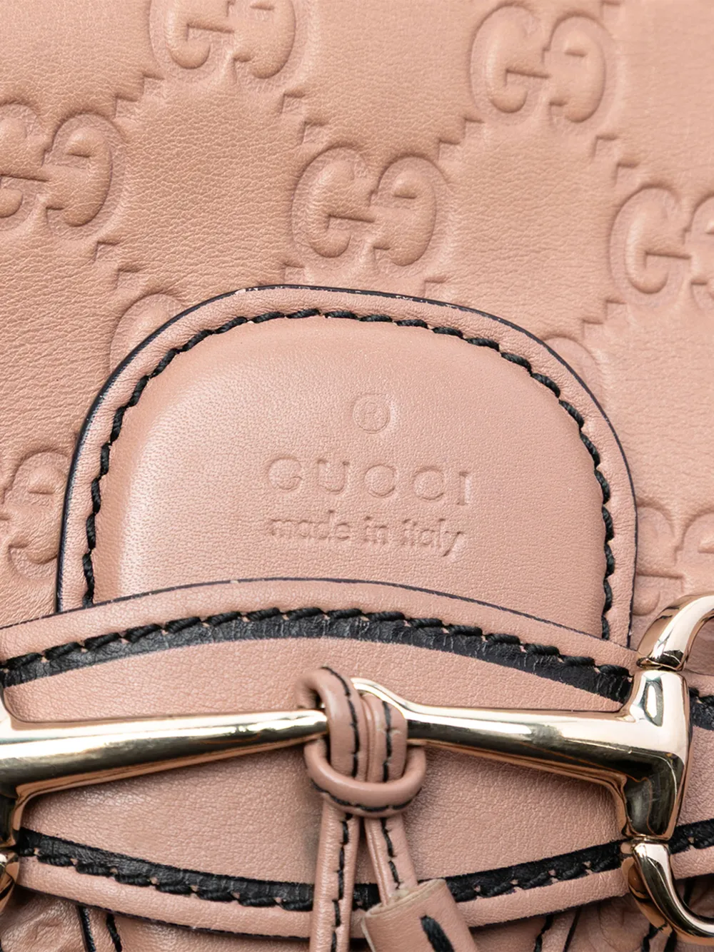2016-2025 Large Guccissima Emily Shoulder Bag