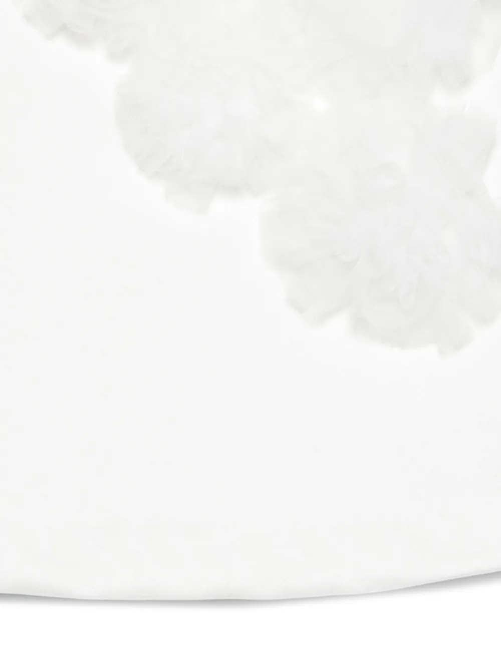 Elisabetta Franchi La Mia Bambina Jurk met bloemenprint Wit