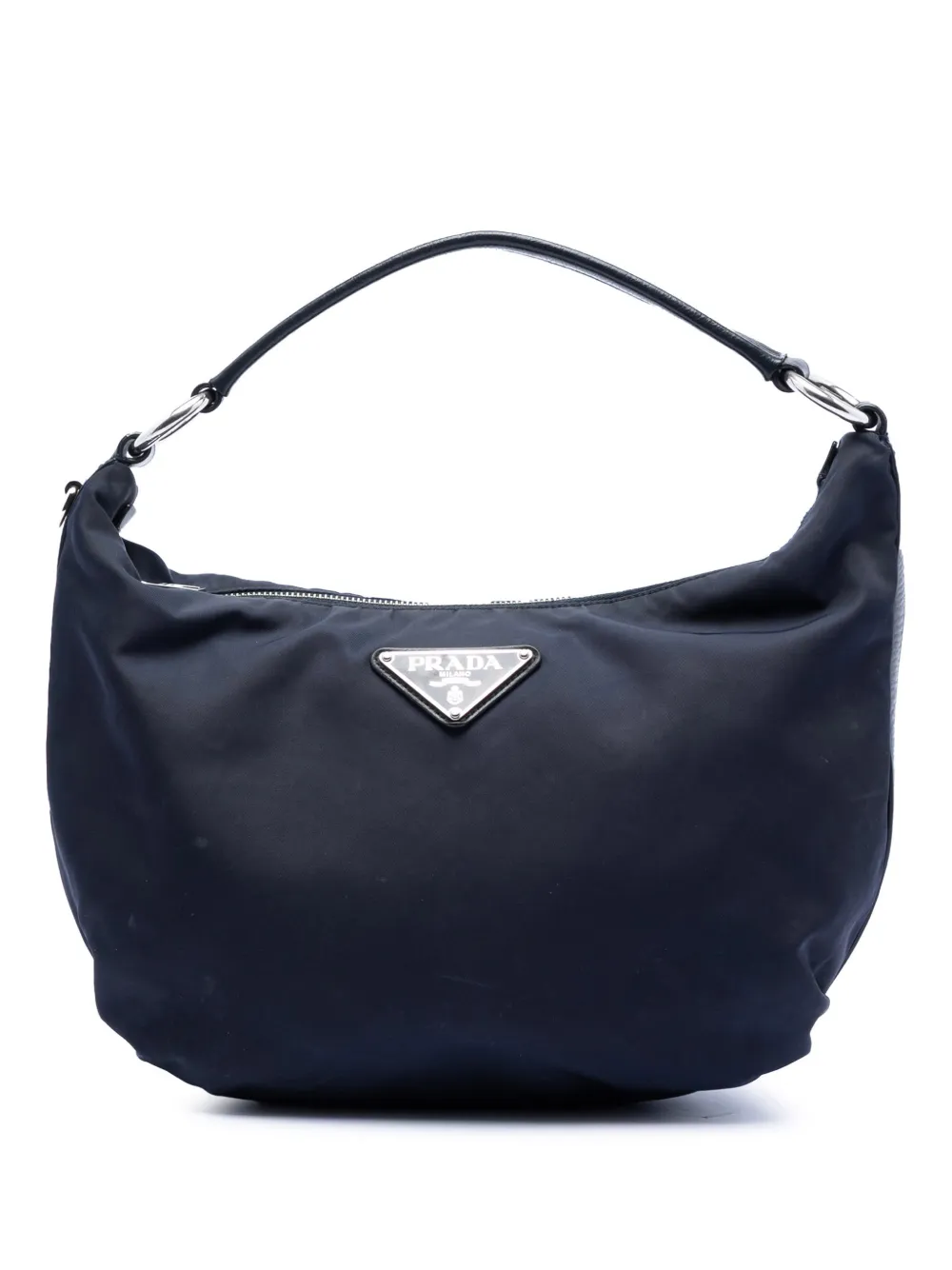 Prada Pre-Owned 2013-2025 Tessuto hobo bag - Blu