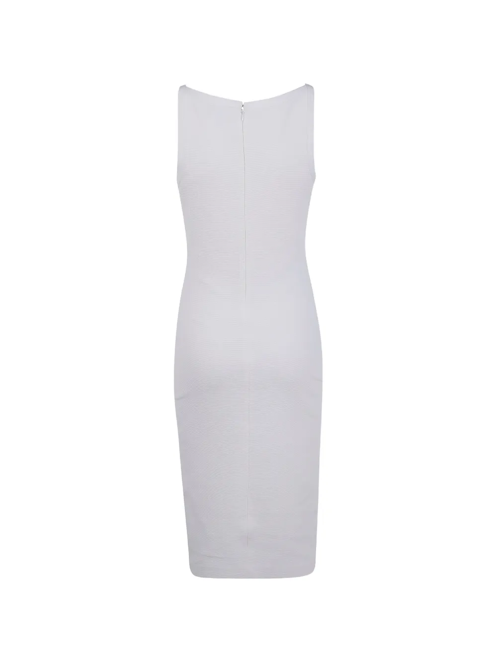 Emporio Armani Mouwloze midi-jurk Wit