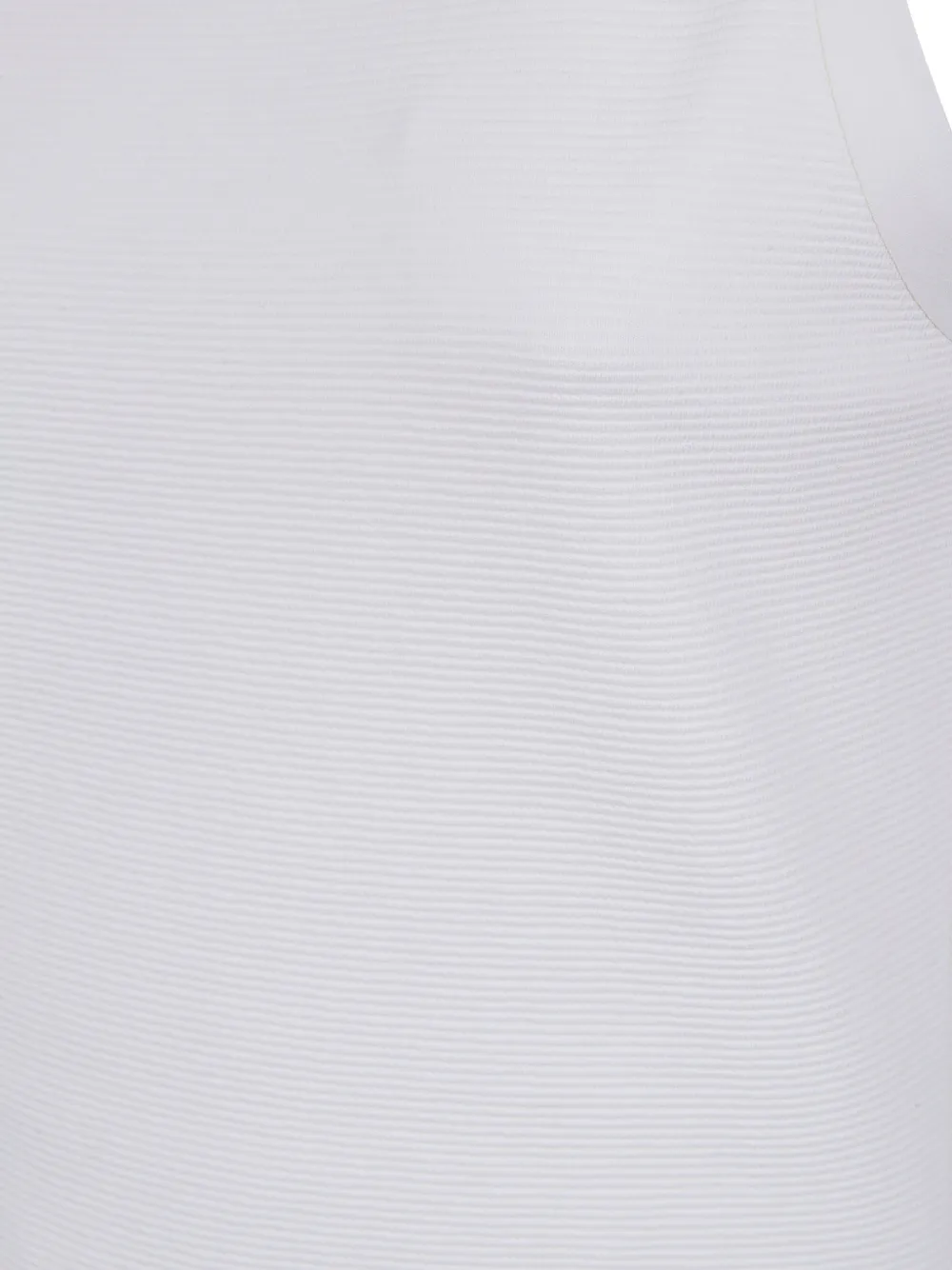 Emporio Armani Mouwloze midi-jurk Wit