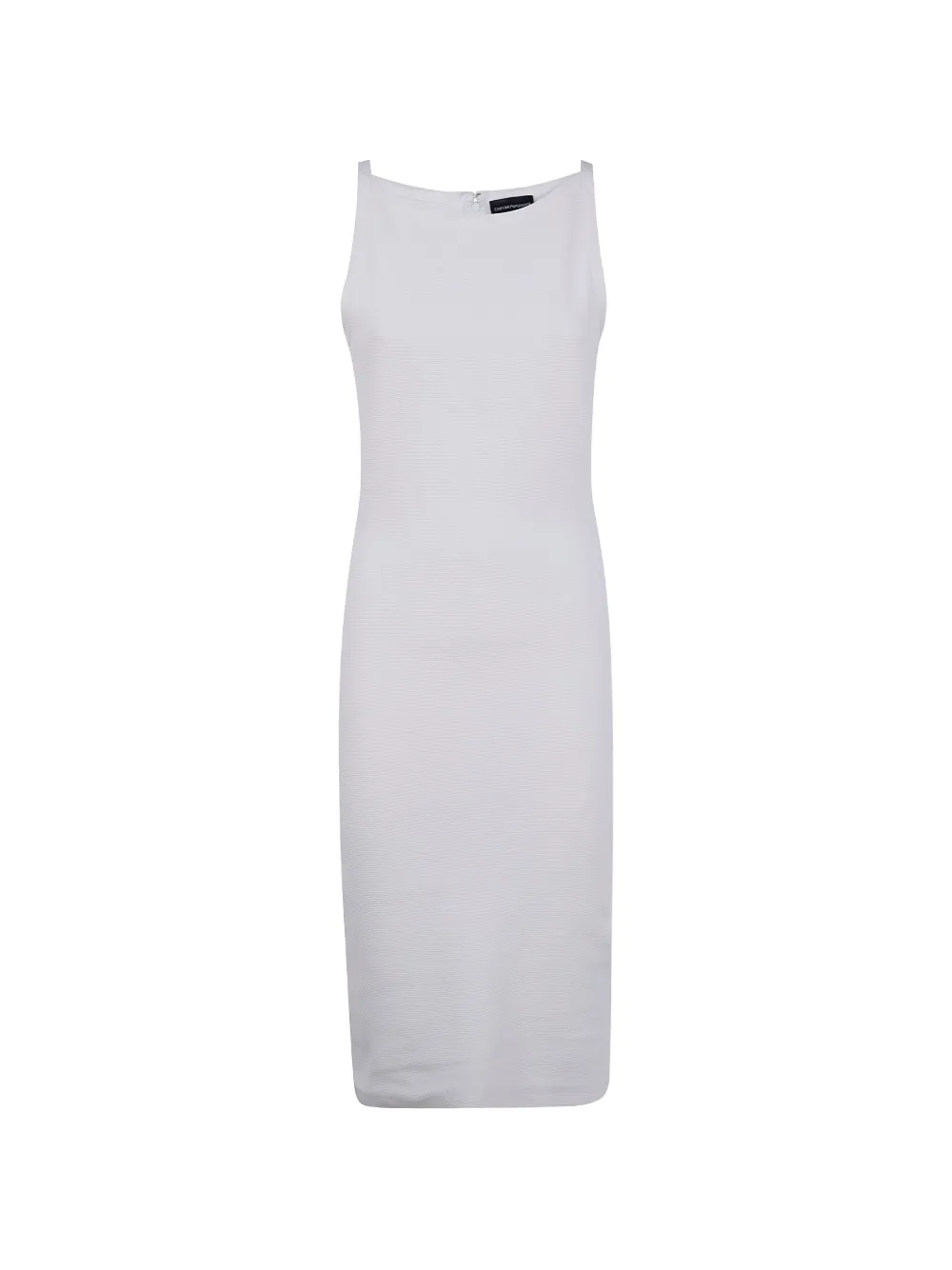 Emporio Armani sleeveless midi dress - White