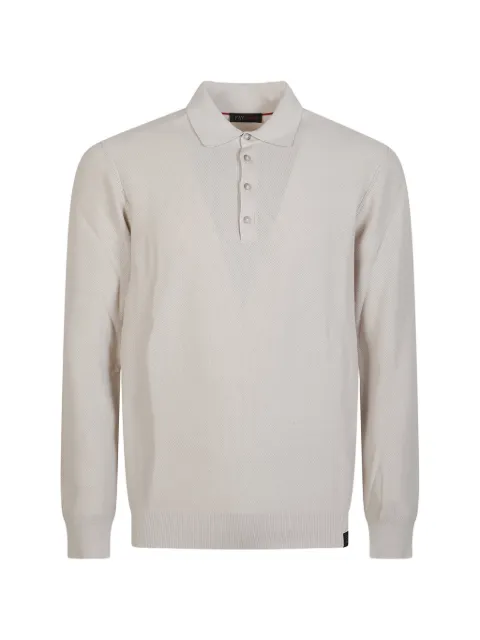 Fay 긴소매 폴로 셔츠