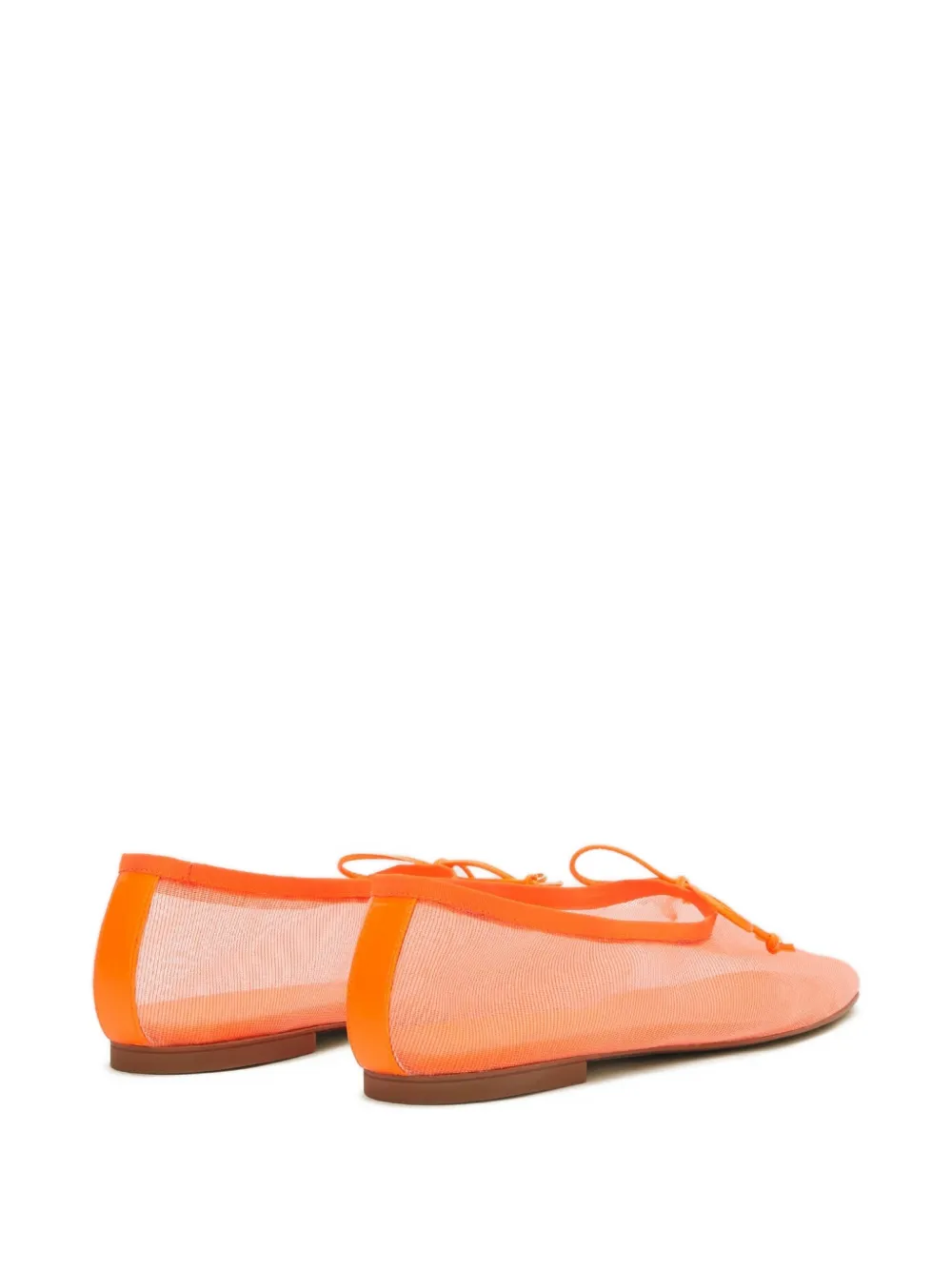 Odissì Louise ballerina's met strikdetail Oranje
