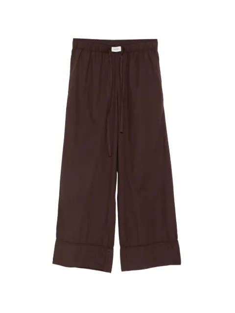 ENTIRE STUDIOS pantalon palazzo à lien de resserrage