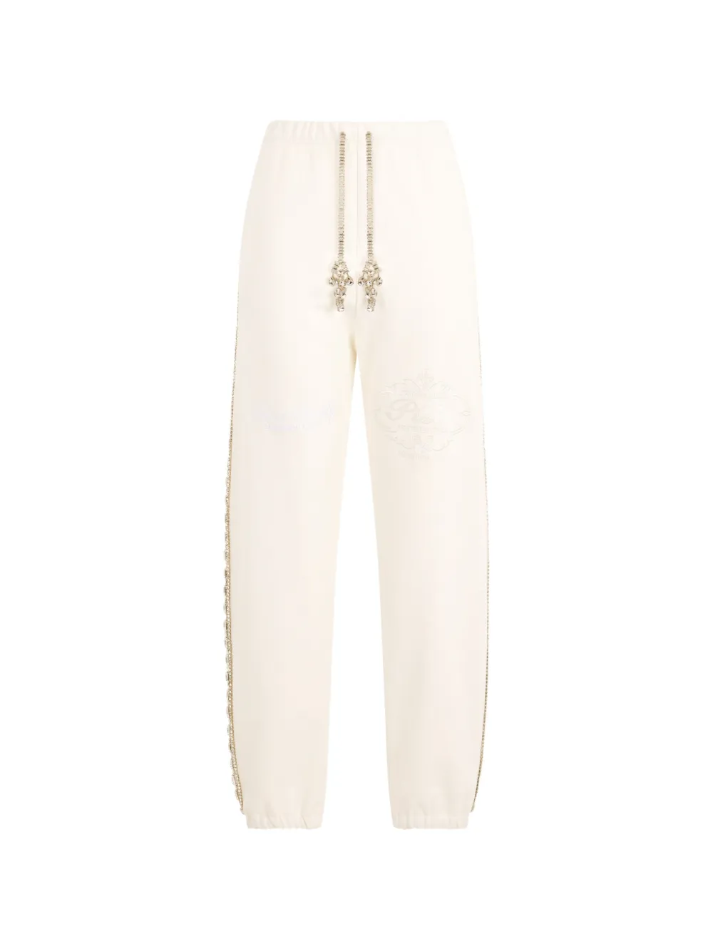 Philipp Plein Pantaloni sportivi con cristalli - Toni neutri