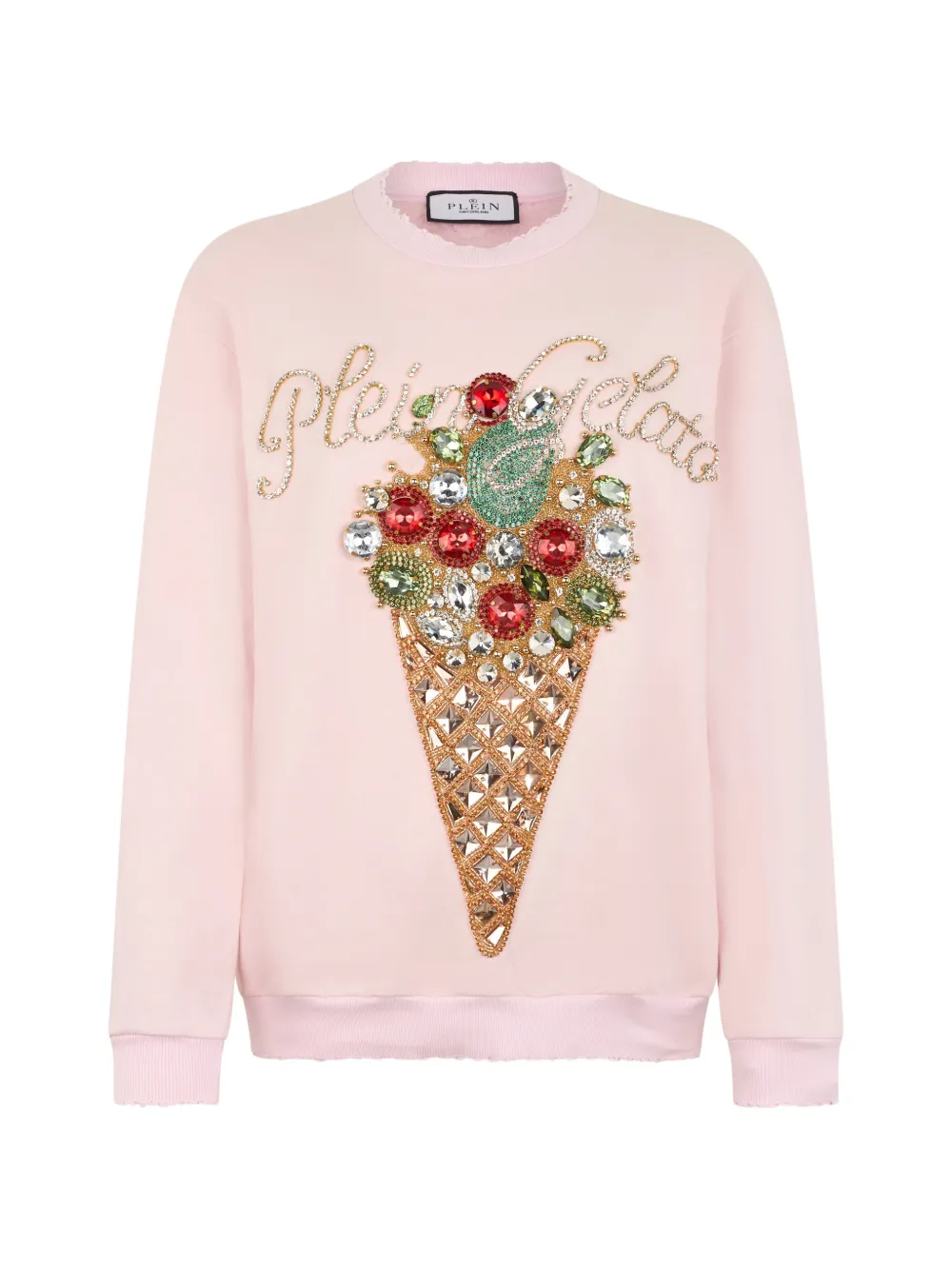 Philipp Plein embellished sweatshirt - Pink