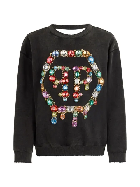 Philipp Plein open-back sweatshirt
