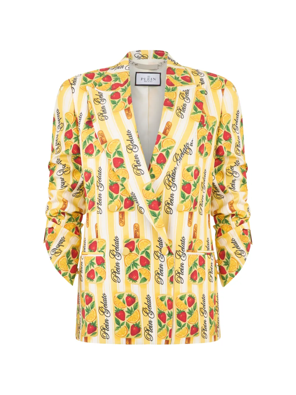 Philipp Plein Blazer doppiopetto - Giallo