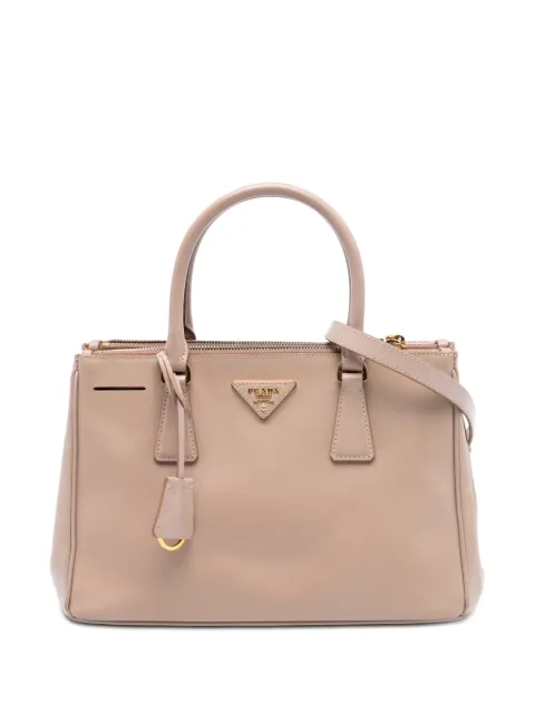 Prada Pre-Owned 2010-2025 Medium Saffiano Lux Galleria Double Zip Tote satchel
