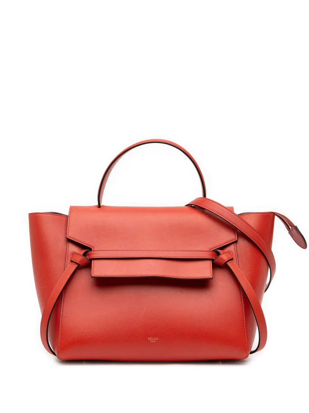 Celine Pre-Owned 2016 Mini Leather Belt Bag satchel - Arancione