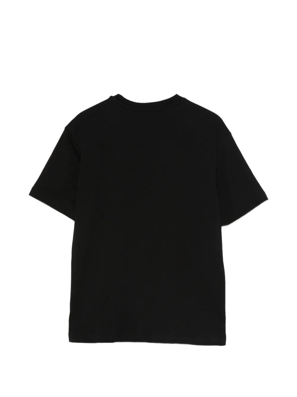 MSGM Kids T-shirt met logo Zwart