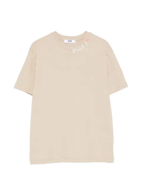 MSGM Kids t-shirt à logo imprimé