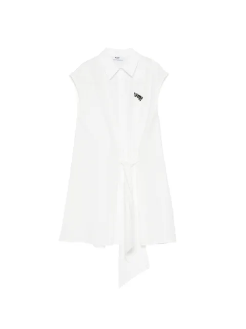 MSGM Kids logo-detail dress