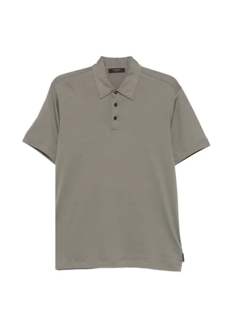 Zanone buttoned polo shirt