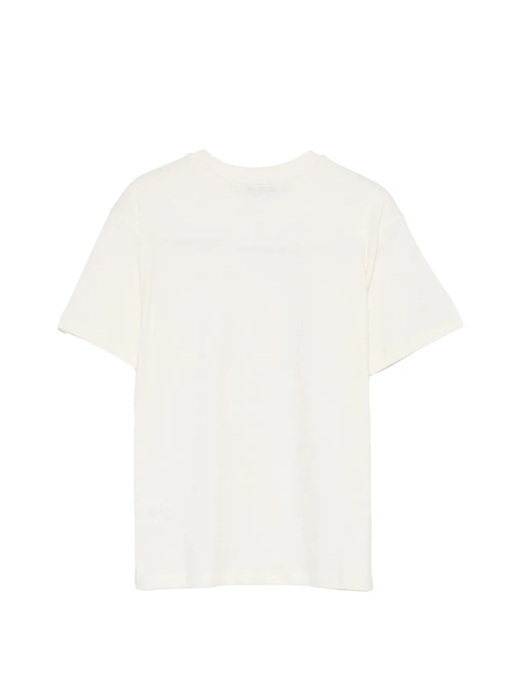 MSGM Kids T-shirt met logo Beige