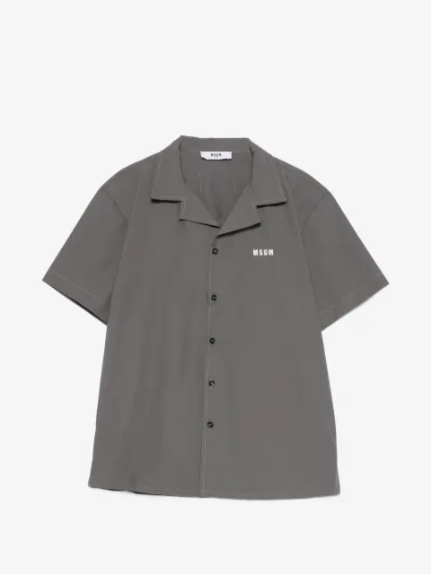 MSGM Kids t-shirt à détail de logo