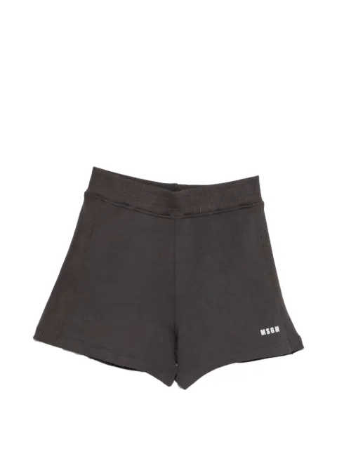 MSGM Kids logo shorts