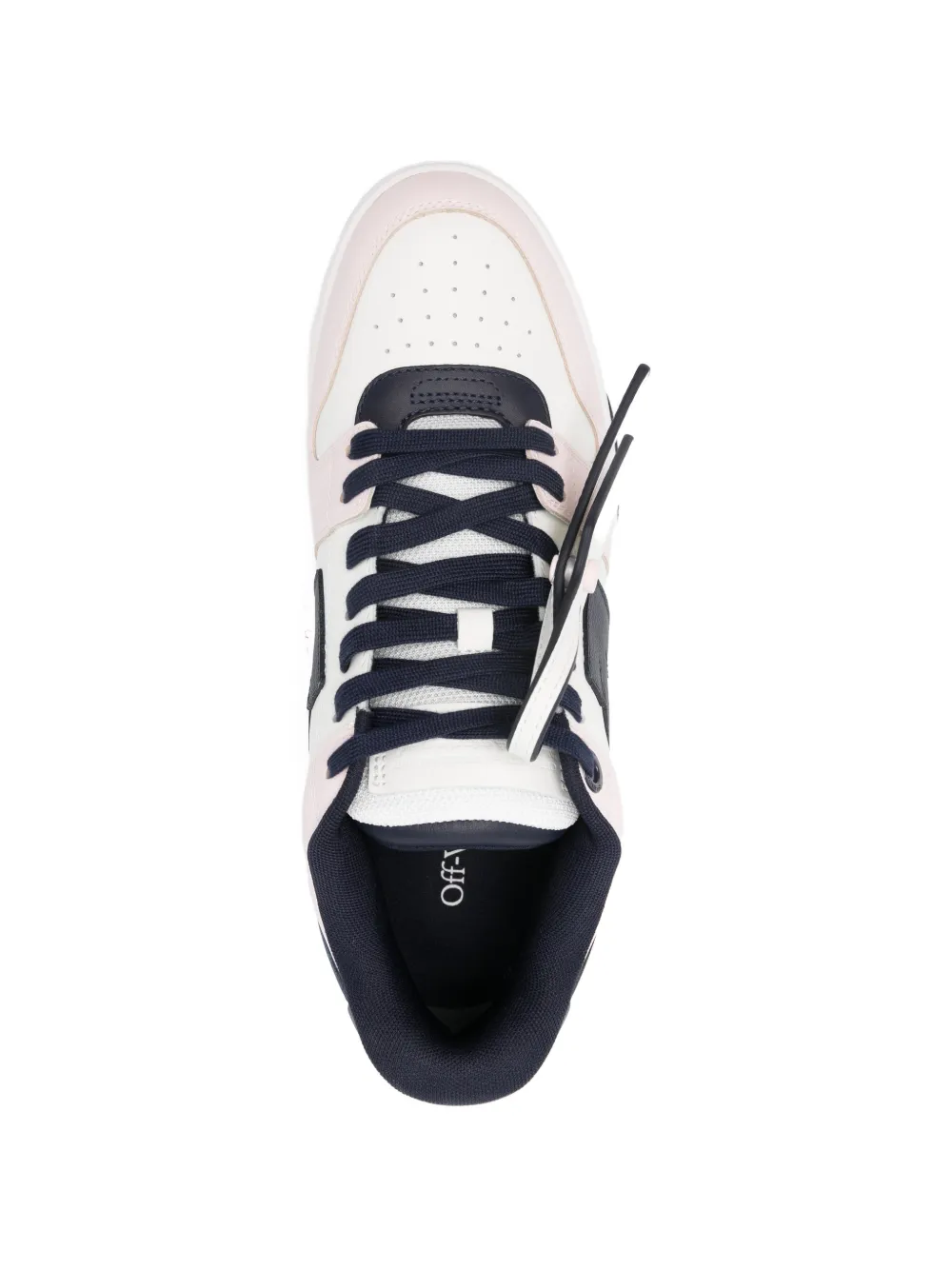 Off-White Out Of Office sneakers met pijl Roze