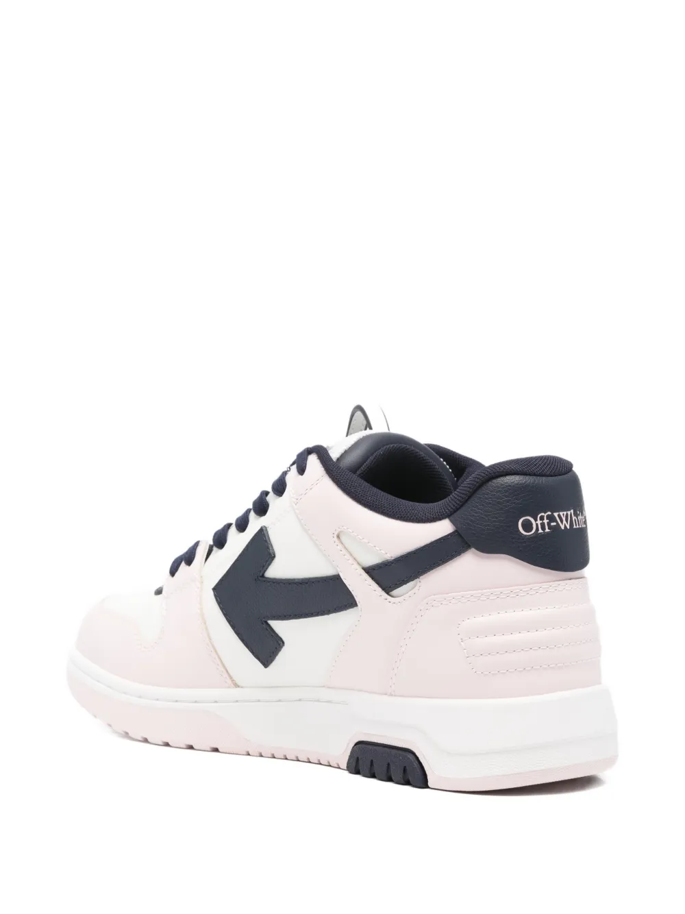 Off-White Out Of Office sneakers met pijl Roze