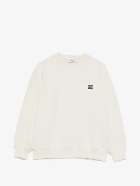 MSGM Kids crew-neck sweatshirt