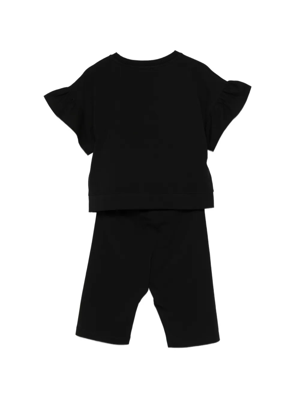 Moschino Kids Trainingspak met logo Zwart