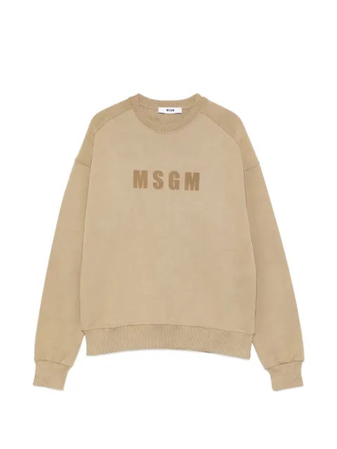 MSGM Kids crew-neck sweatshirt