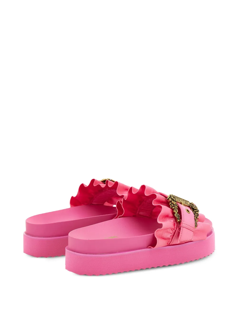 Versace Jeans Couture Sandalen met gesp Roze