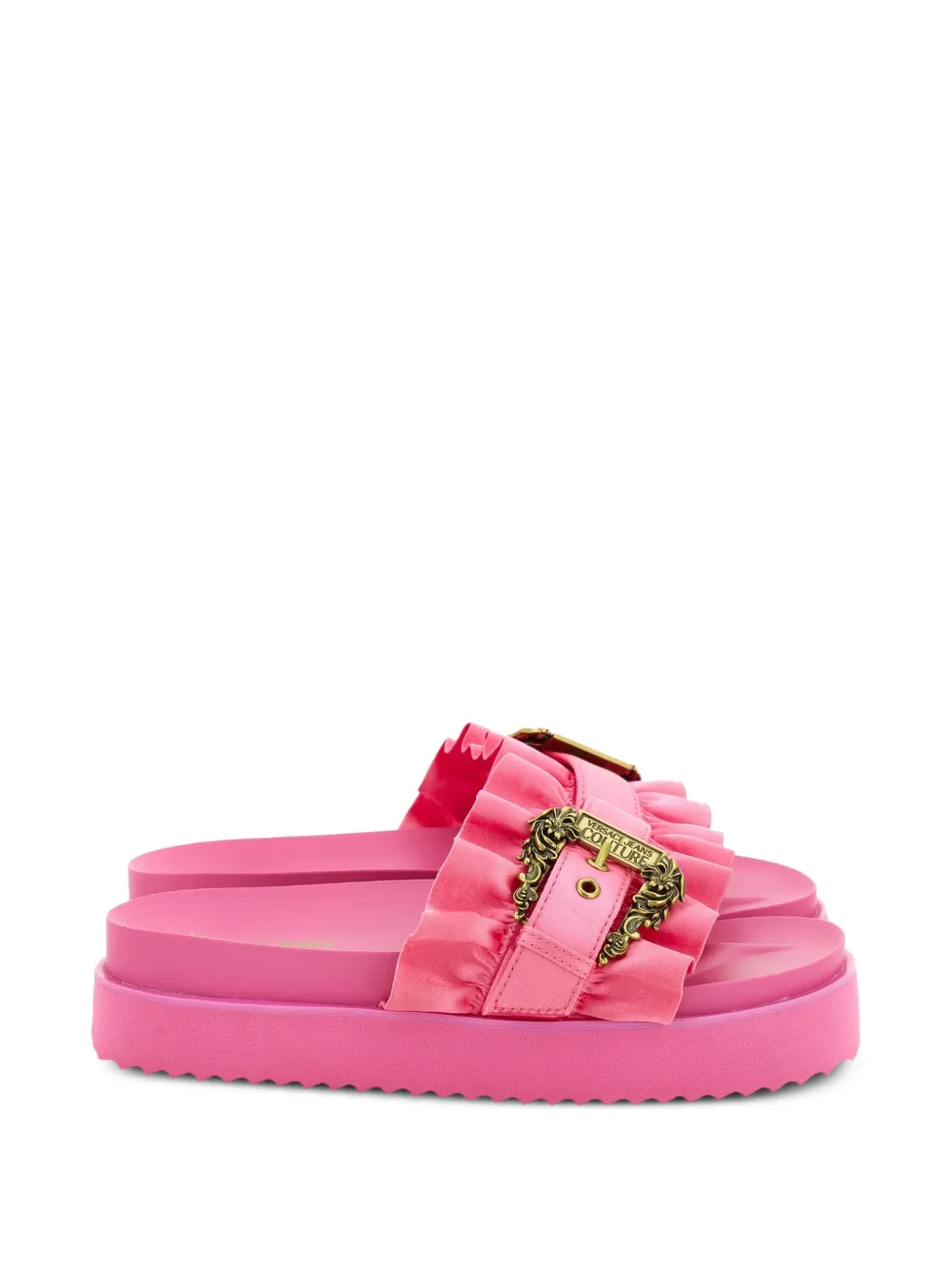 Versace Jeans Couture Sandalen met gesp Roze