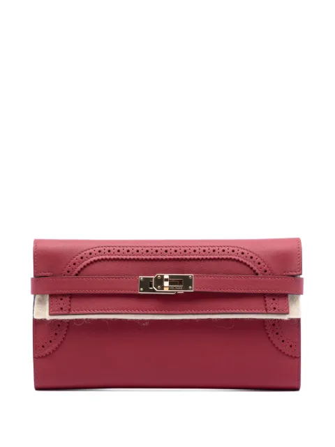 Hermès Pre-Owned محفظة 'سويفت غيليس كيلي لاونج' طويلة 2016