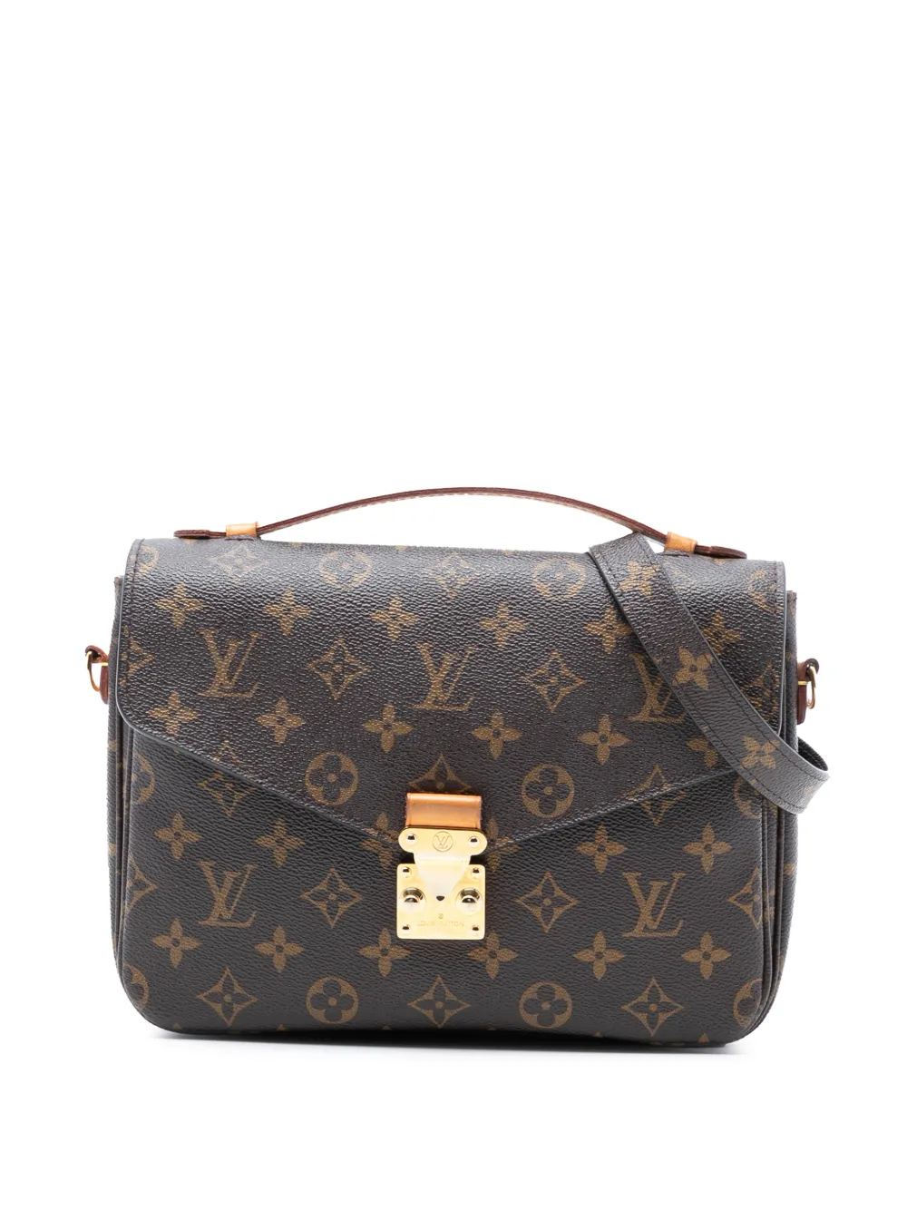 Louis Vuitton Pre-Owned 2017 Monogram Pochette Metis satchel - Marrone