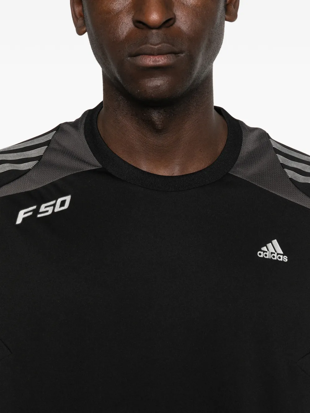 adidas F50 T-shirt met korte mouwen Zwart