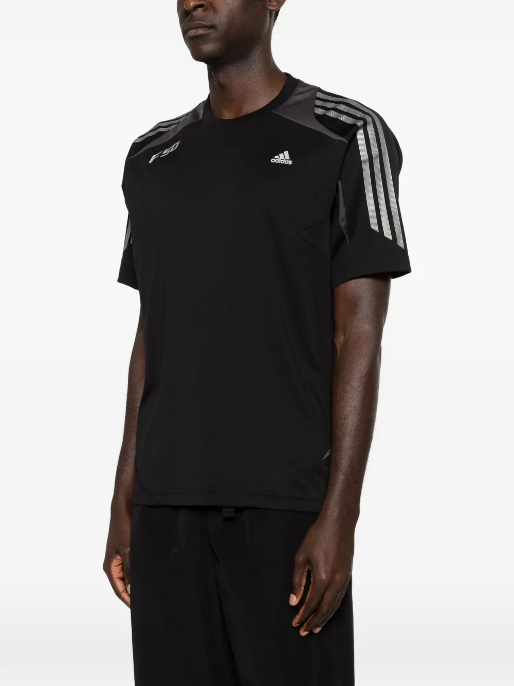 adidas F50 T-shirt met korte mouwen Zwart