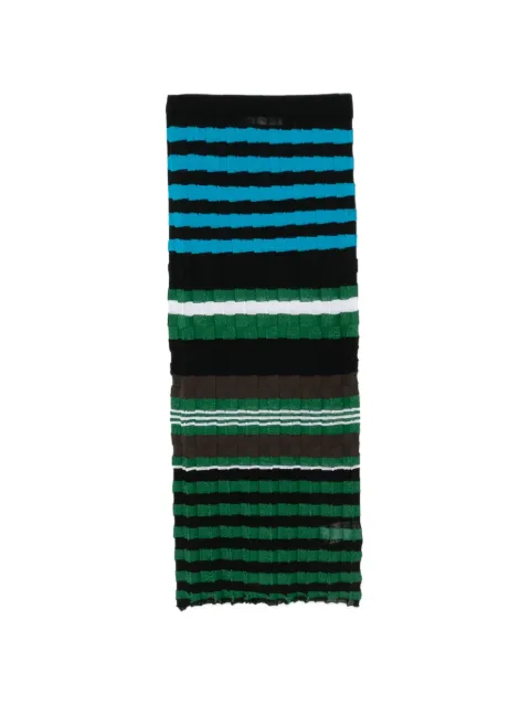 Phisique Du Role striped straight skirt