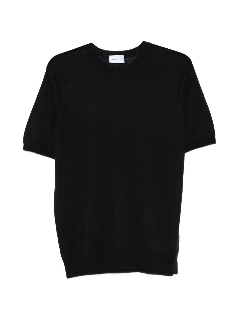 SCAGLIONE crew-neck short-sleeve T-shirt - Nero