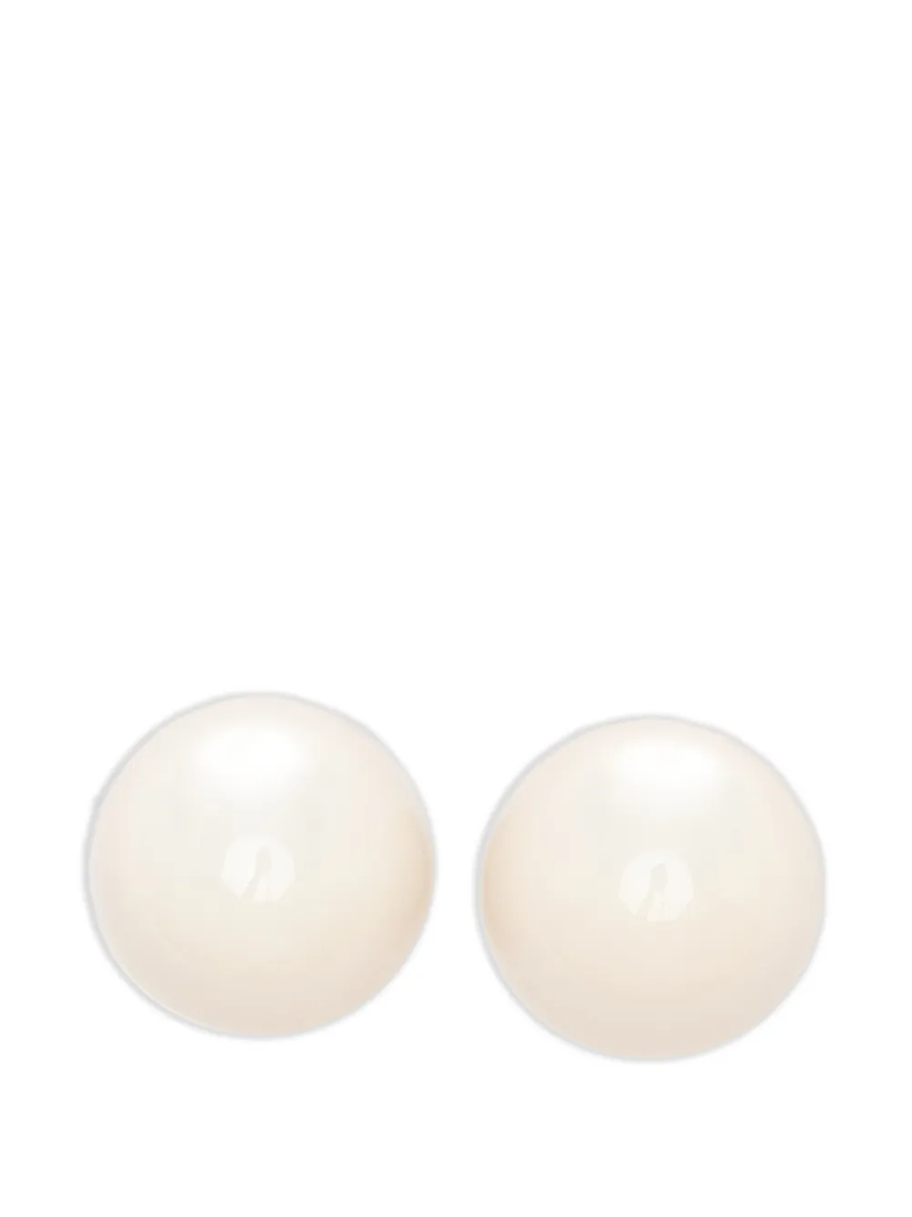 Emporio Armani round-shape earrings - Toni neutri
