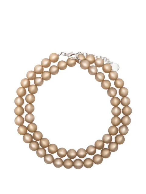 Emporio Armani collar con cuentas