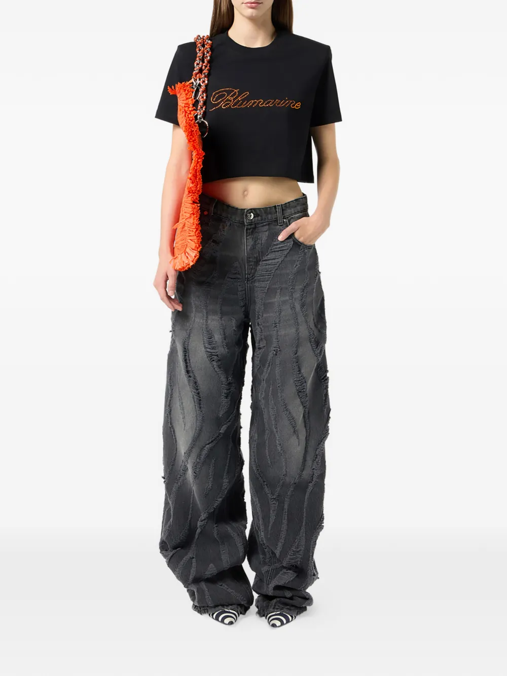 Distressed Baggy Jeans