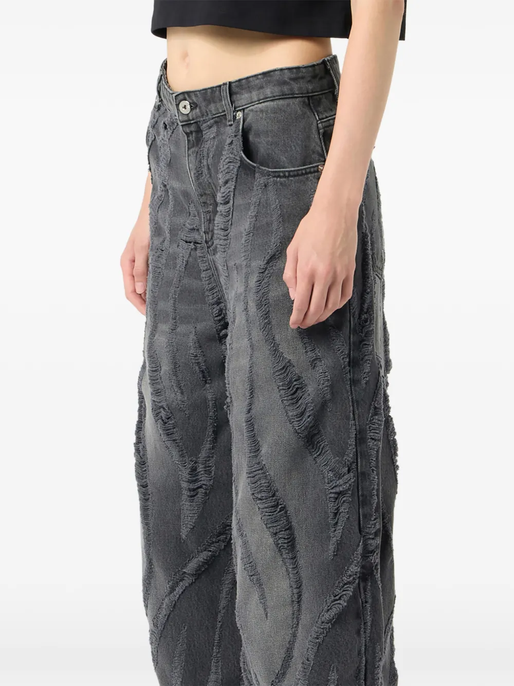 Distressed Baggy Jeans