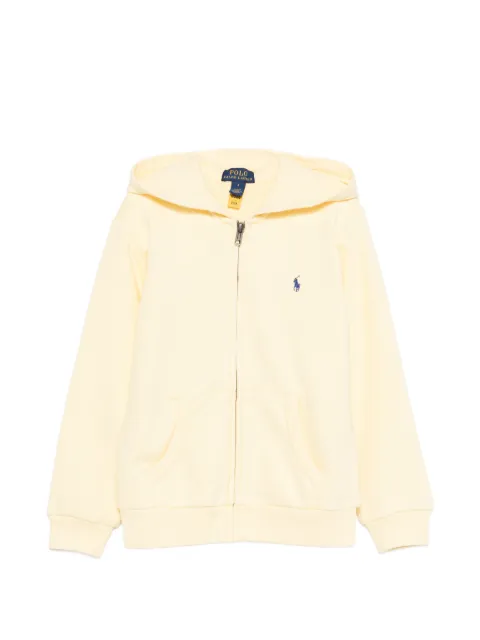 POLO RALPH LAUREN KIDS hoodie con cierre
