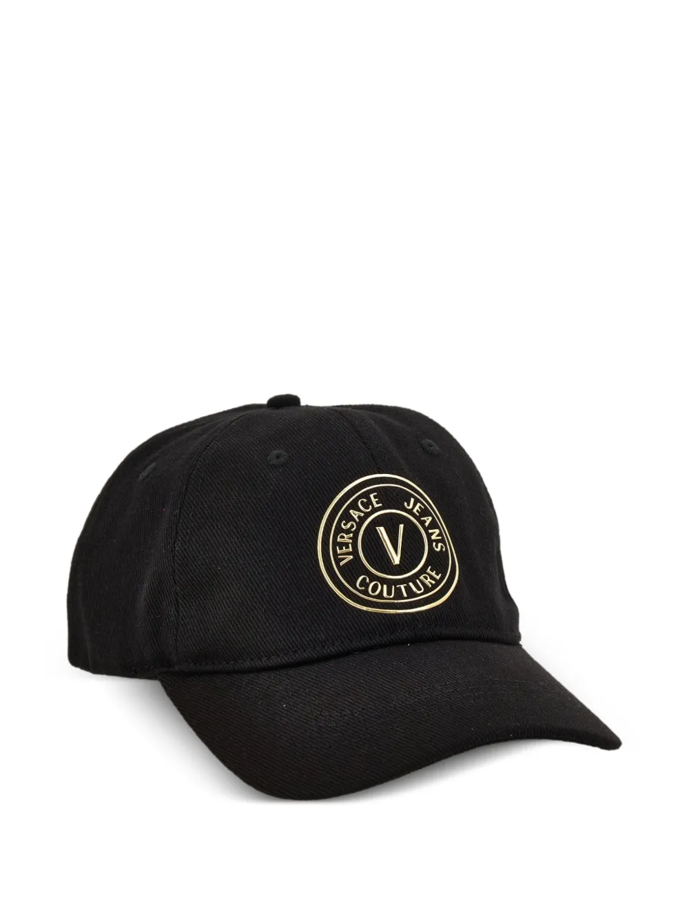 Versace Jeans Couture Cappello da baseball con logo - Nero