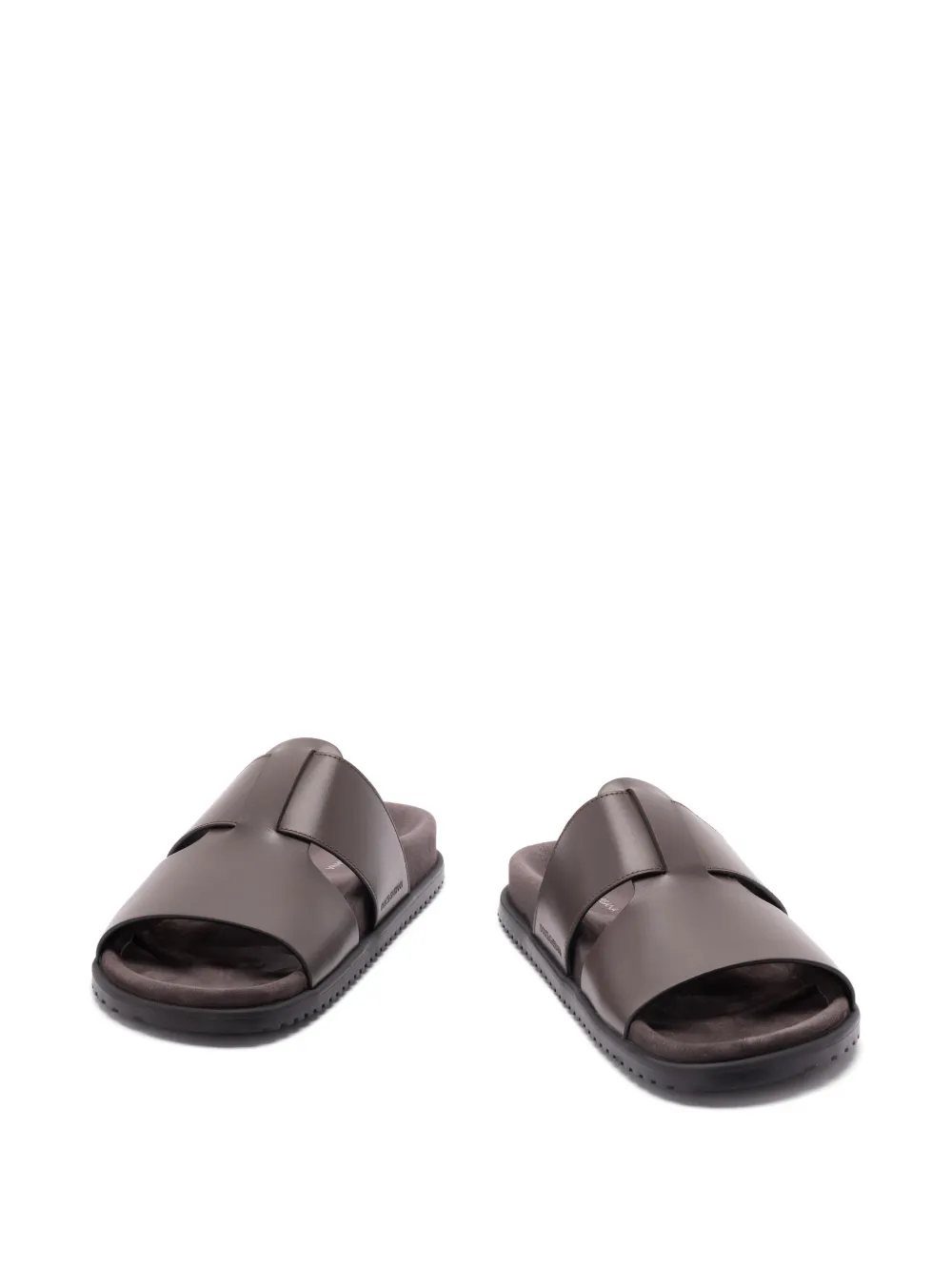 Dolce & Gabbana Sandalen met logodetail Bruin