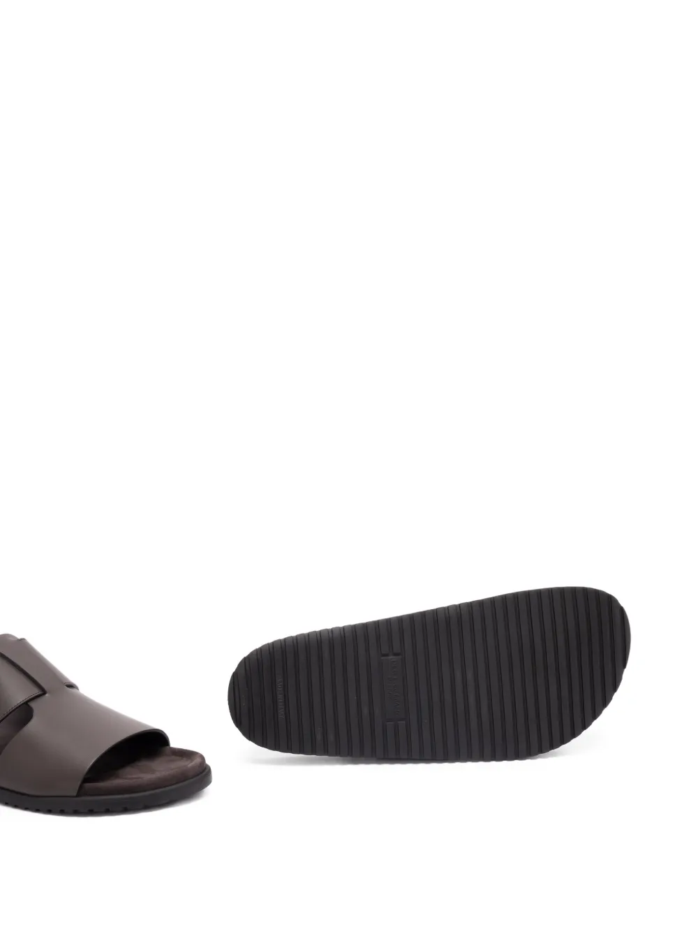 Dolce & Gabbana Sandalen met logodetail Bruin