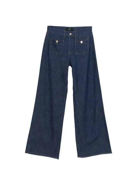 7 For All Mankind Lotta Jeans mit aufgesetzten Taschen
