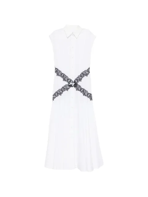 Viktor & Rolf lace-trimmed shirt dress