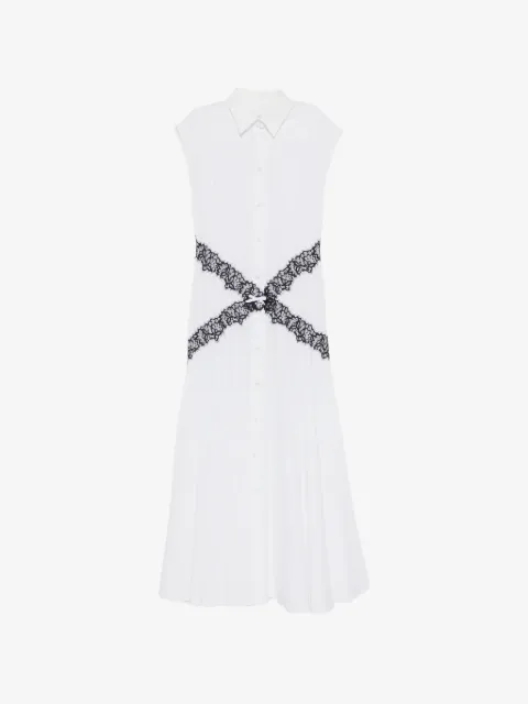 Viktor & Rolf lace-trimmed shirt dress