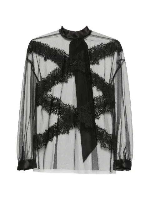 Viktor & Rolf lace-trim blouse