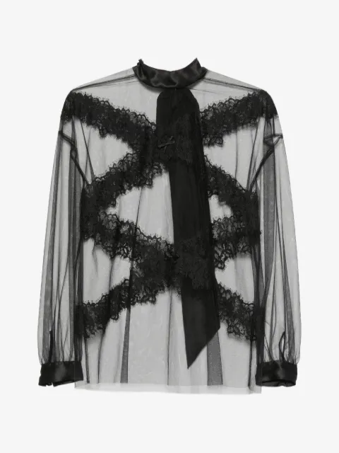 Viktor & Rolf lace-trim blouse